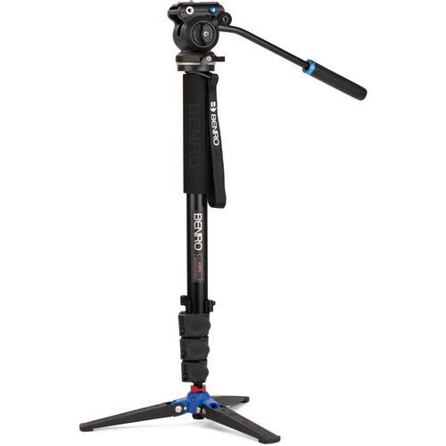 [160A38FDS2PRO] Benro A38FDS2PRO Video Monopod Kit