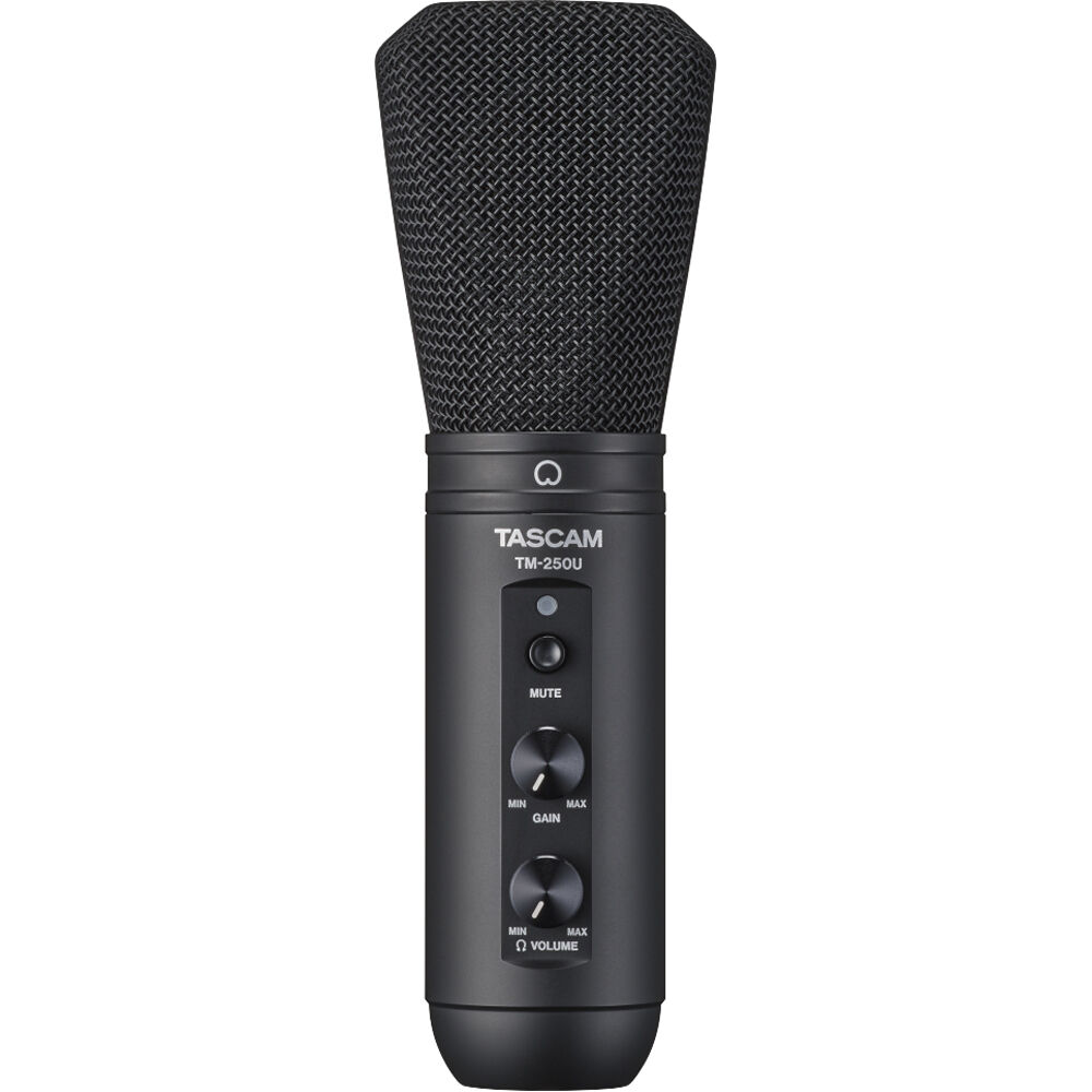 Tascam TM-250U USB Yayıncı Mikrofonu (Kulaklık Çıkışlı)