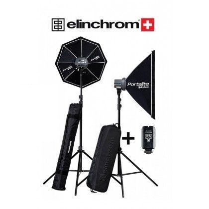 [105ELC20847.2] Elinchrom D-Lite RX ONE (100 Ws) 2 Li Kit