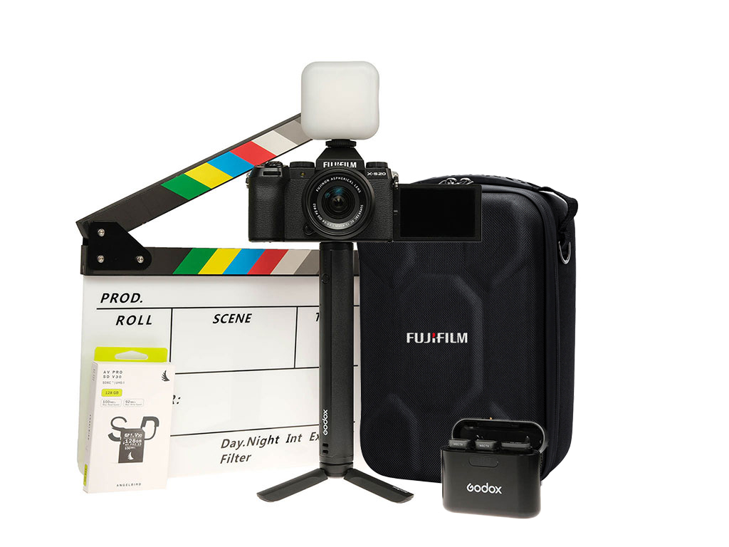 [XS20-1545VK] Fujifilm X-S20 Siyah + XC15-45mm Vlogger Hazır Kit