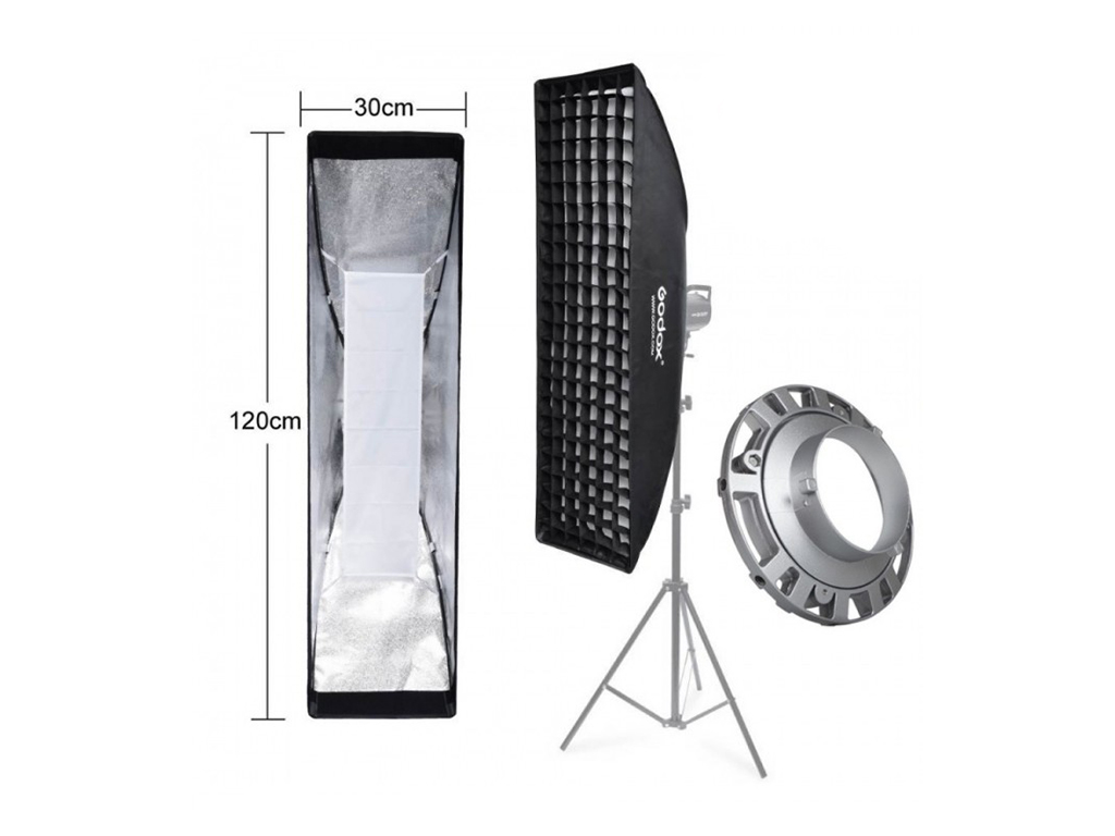 [FDCA31453] Godox SB-FW-30120 30x120 Izgaralı Softbox (Bowens)