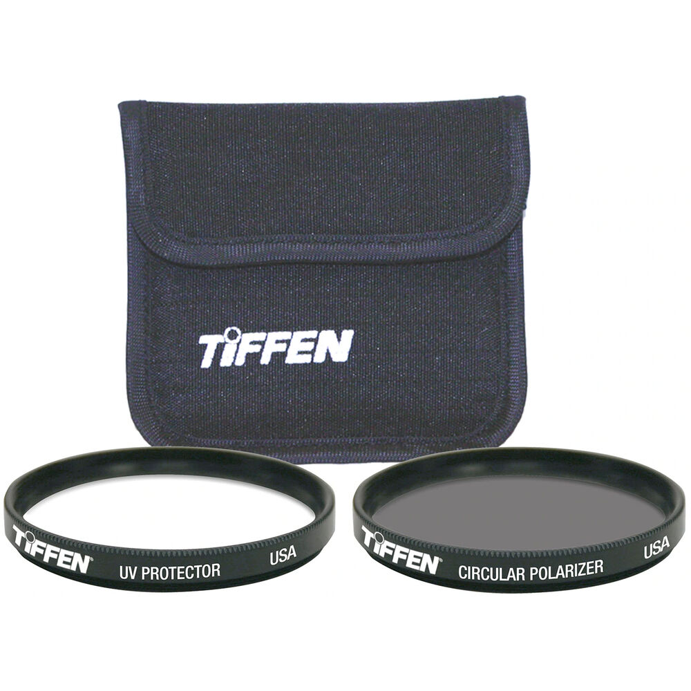 [67PTP] TIFFEN 67mm Twin Pack UV + Dairesel Polarize Filtre
