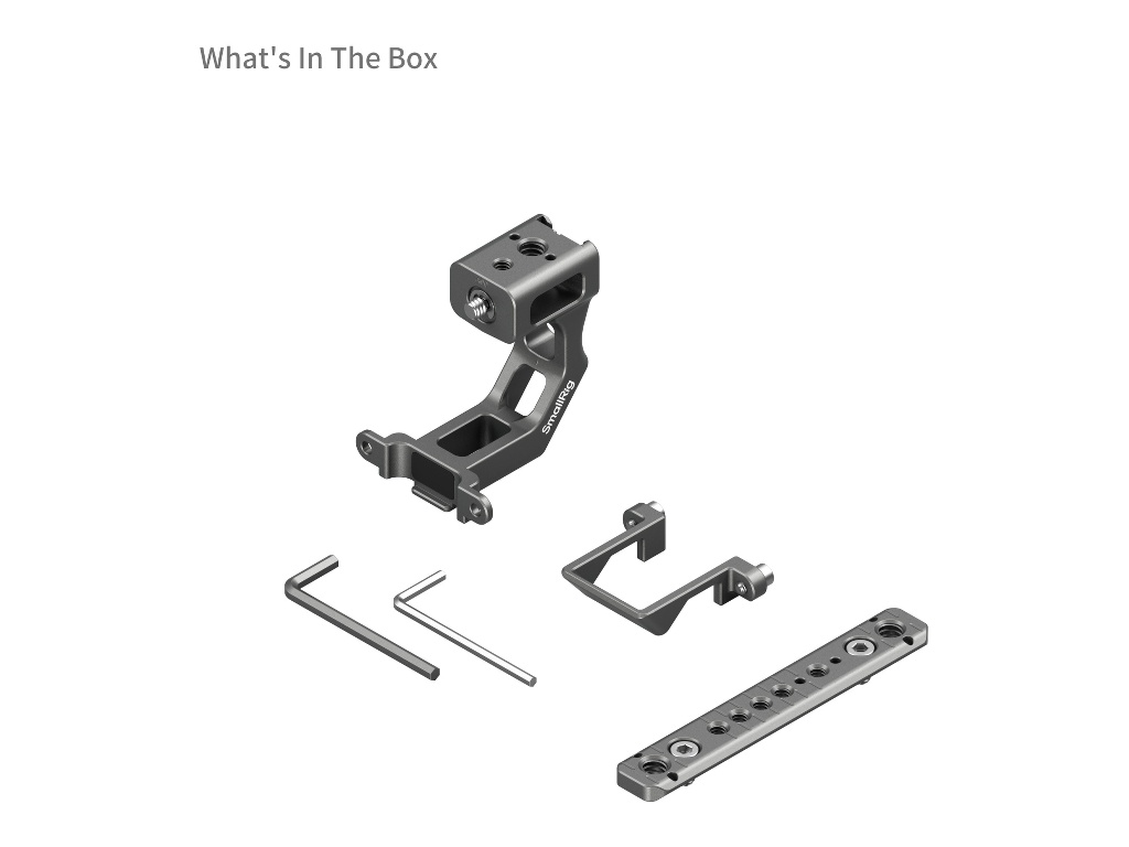 [FDCA68777] SmallRig 4830 FX3 / FX30 Uyumlu Hawklock XLR Tutma Kolu
