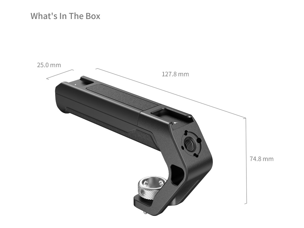 [FDCA68758] SmallRig 4757 Cold Shoe ve ARRI Bağlantılı Üst Tutma Kolu