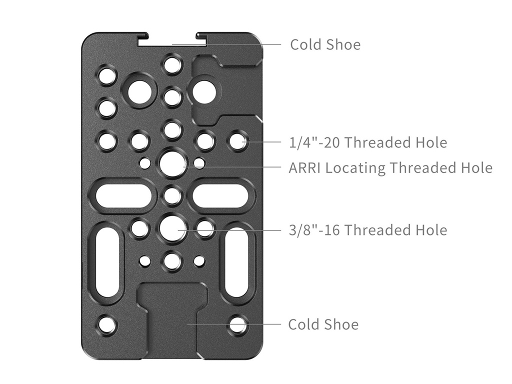 [FDCA68903] SmallRig 4887 Çok Fonksiyonlu Montaj Plakası