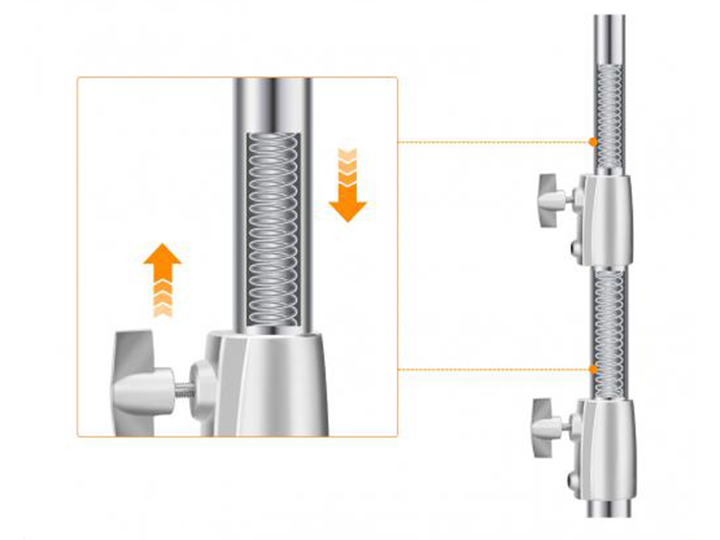[FDCA61155] K&F Concept (KF34.044) 280cm Metal Işık Ayağı