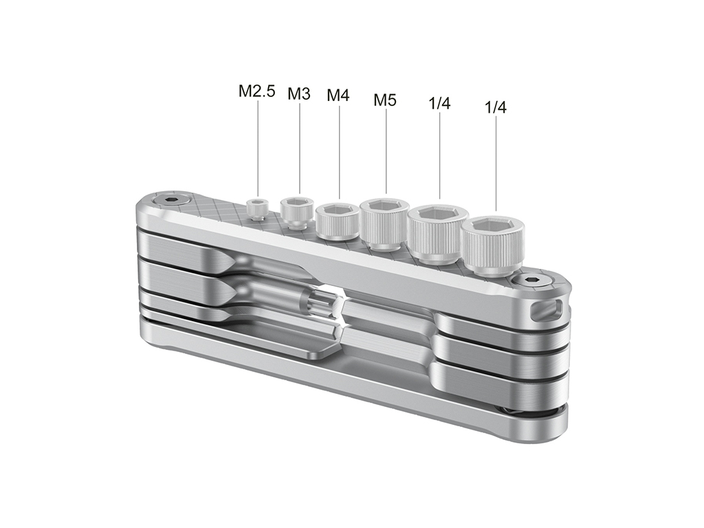 [FDCA68648] SmallRig 4681 Katlanır 7 in 1 Tornavida ve Allen Seti