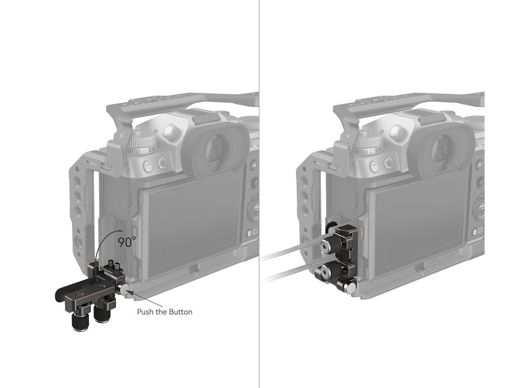 [FDCA68318] SmallRig 4147 Fuji X-T5 Uyumlu Kablo Kıskacı