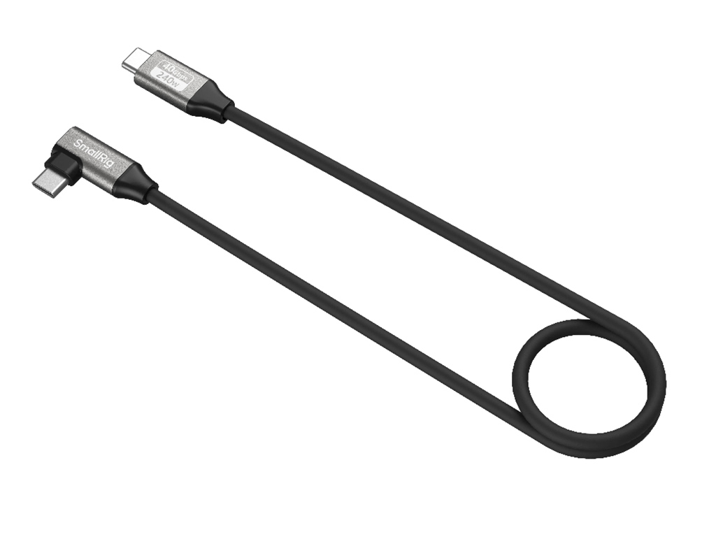 [FDCA68916] SmallRig 5075 USB-C Veri Kablosu (Düzden Açılıya)