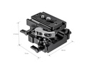 SmallRig 2092B Evrensel 15mm Ray Destek Sistemi Baseplate