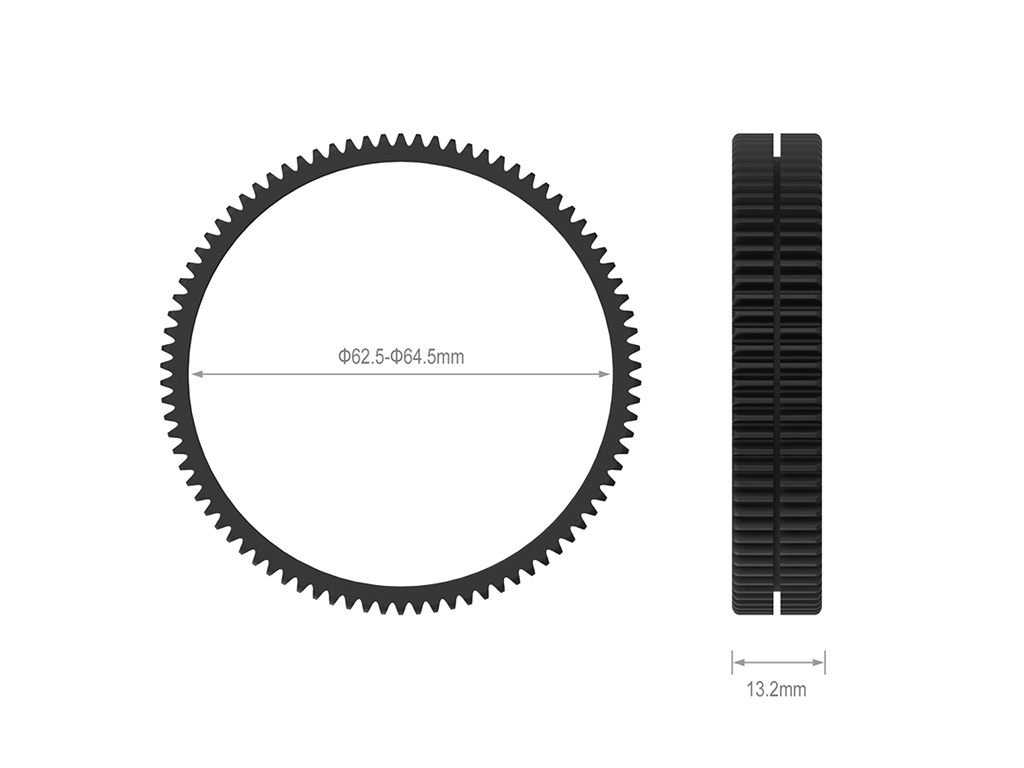 [FDCA68158] SmallRig 3291 Follow Focus için 62,5-64,5mm Halka