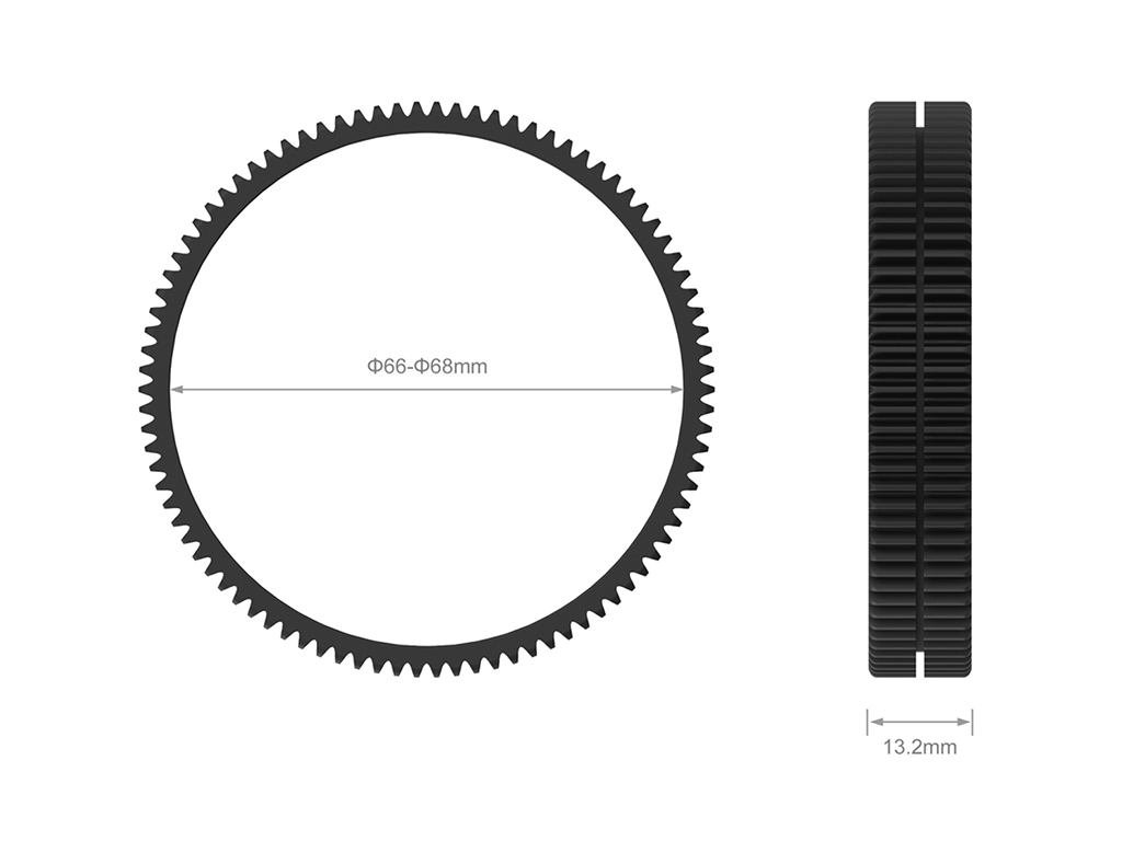 [FDCA68159] SmallRig 3292 Follow Focus için 66-68mm Halka