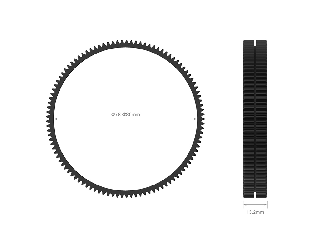 [FDCA68162] SmallRig 3295 Follow Focus için 78-80mm Halka
