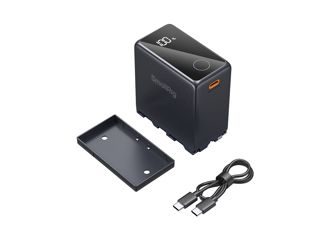 [FDCA68644] SmallRig 4469 Sony NP-F970 USB-C Siyah Batarya