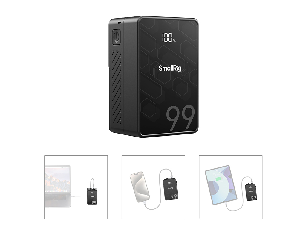 [FDCA68604] SmallRig 4608 VB99SE 65W 6800 mAh Mini V-Mount Batarya