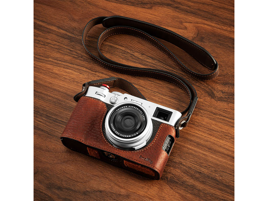 [FDCA68641] SmallRig 4699 Fujifilm X100VI Uyumlu Kahverengi Deri Kılıf