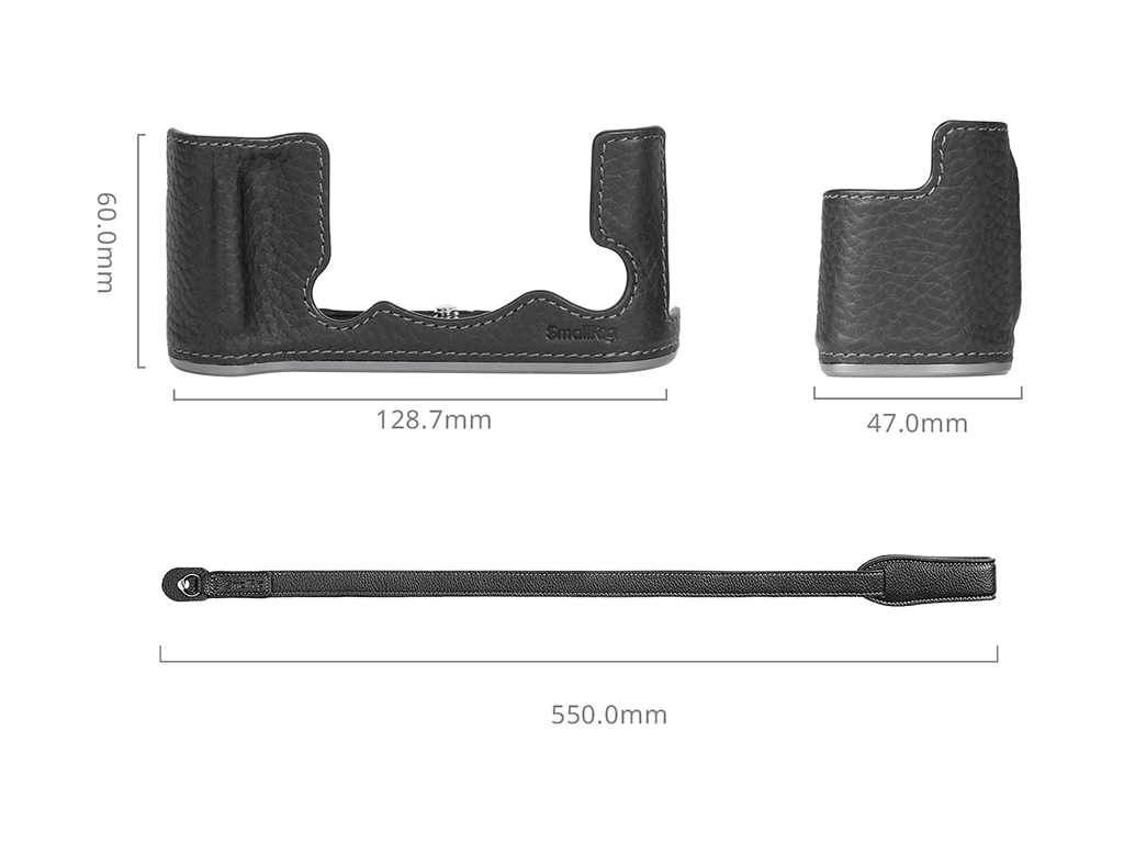 [FDCA68633] SmallRig 4709 Fujifilm X-T50 Uyumlu Siyah Deri Kılıf