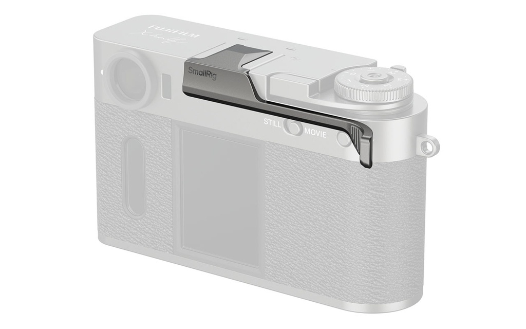 SmallRig 5333 Fujifilm X-Half Uyumlu Koyu Gümüş Parmak Grip