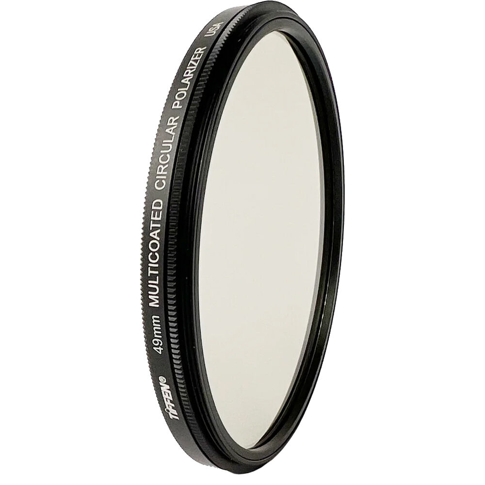 TIFFEN 55mm Multi-Coated Dairesel Polarize Filtre
