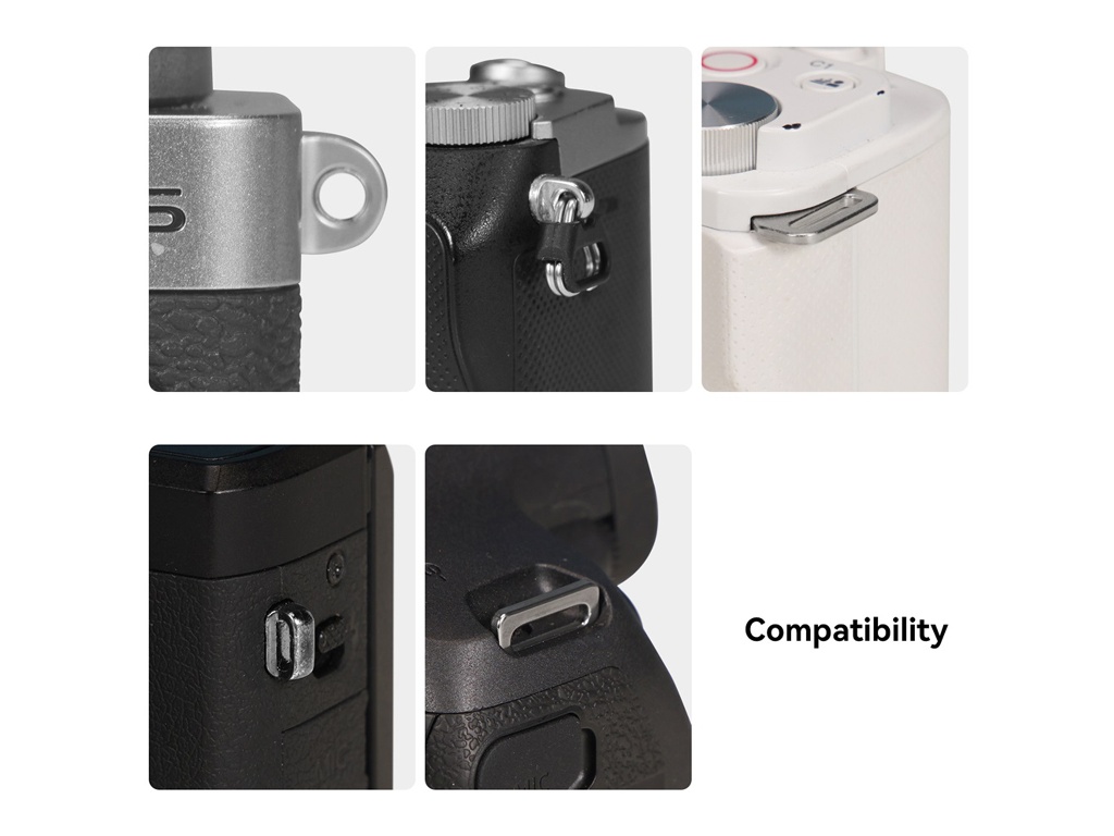 [FDCA68821] SmallRig 5208 Siyah Deri Omuz Askısı