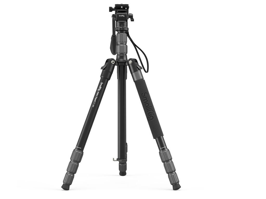 [FDCA68409] SmallRig 3760 CT180 Alüminyum 15kg Taşıma Kapasiteli Video Tripodu