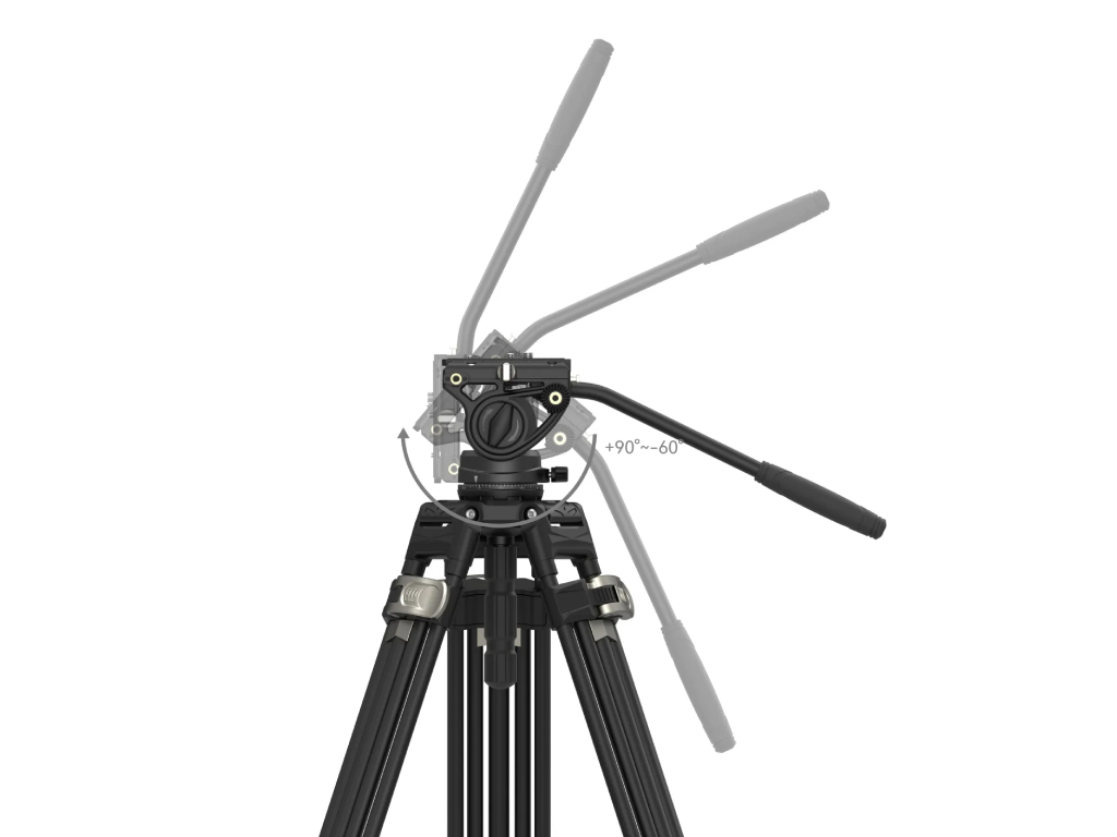 SmallRig 4163 AD-80 FreeBlazer 8kg Taşıma Kapasiteli Alüminyum Video Tripodu