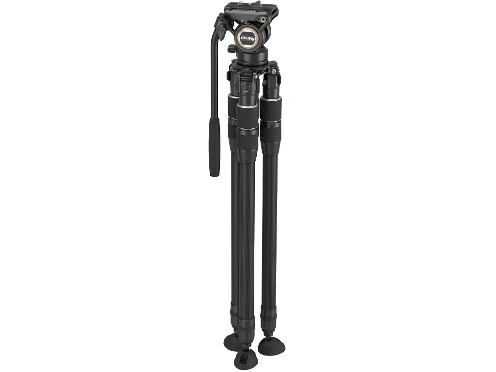 SmallRig 4643 CT195 FreeBlazer 5kg Taşıma Kapasiteli Karbon Fiber Video Tripodu
