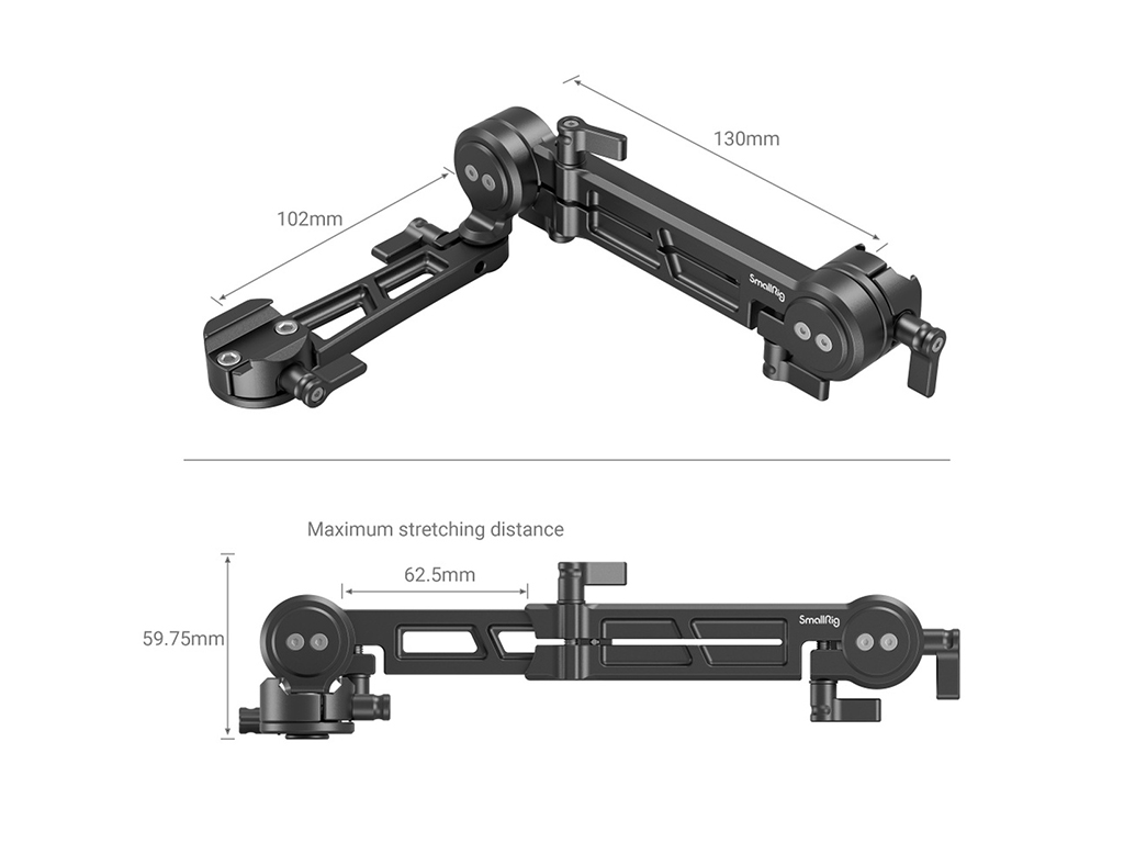 [FDCA68191] SmallRig MD3507 Nato Bağlantılı Monitör Tutma Aparatı