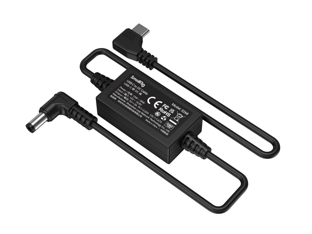 [FDCA68371] SmallRig 3268 Kablosuz Follow Focus için USB-C / DC Kablosu