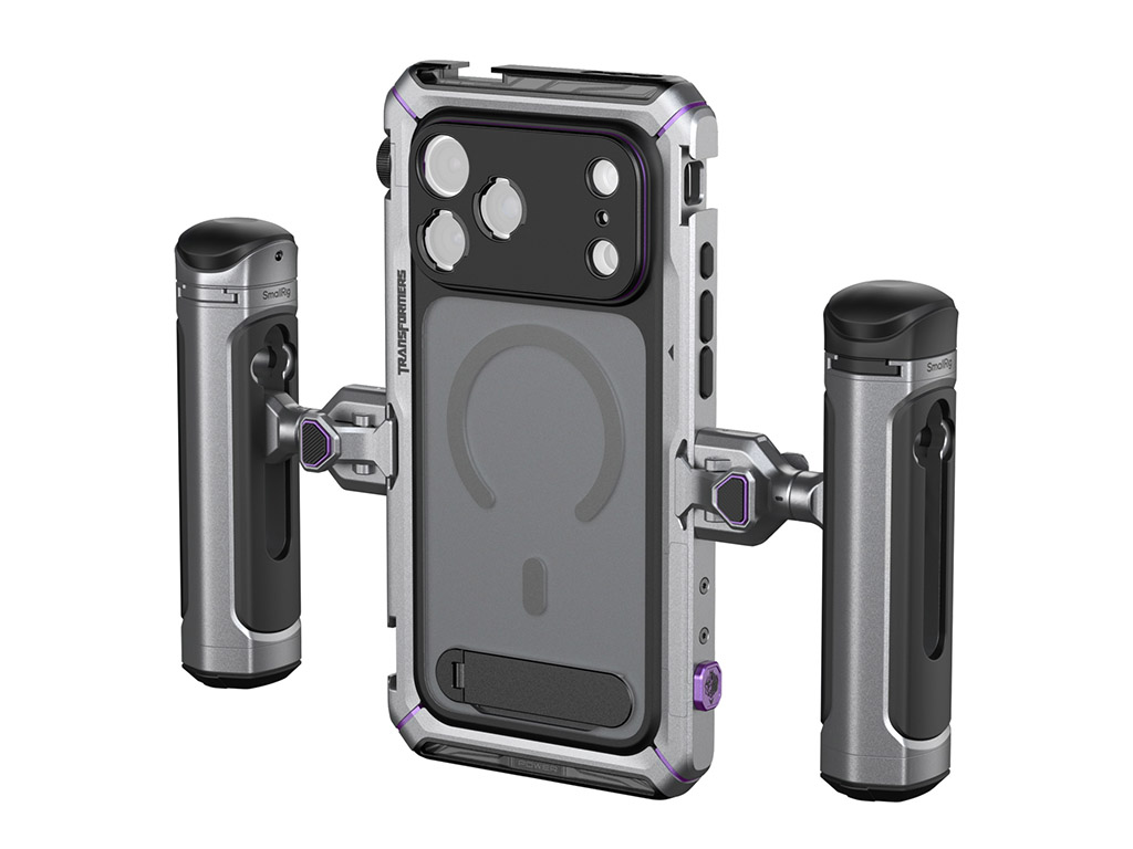 SmallRig 5585 Megatron Edition iPhone 17 Pro Uyumlu Dual Handle Kit