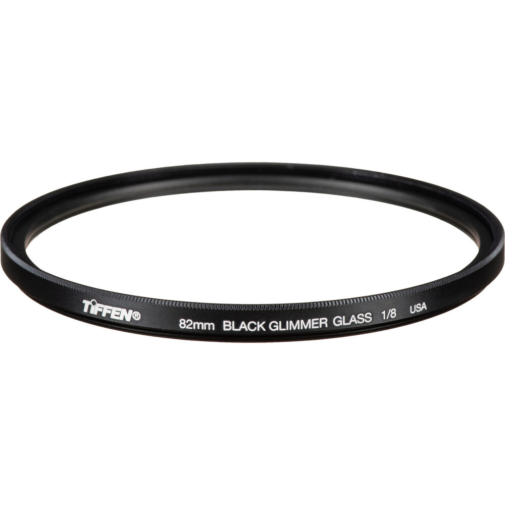 [82BLKGG12] TIFFEN 82mm Black Glimmerglass 1/2 Filtre