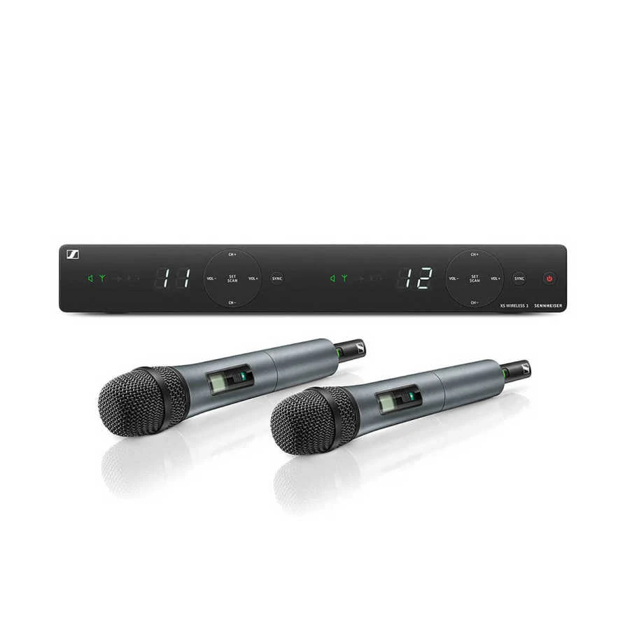 Sennheiser XSW 1-835 DUAL-A Çiftli Kablosuz Vokal Mikrofonu