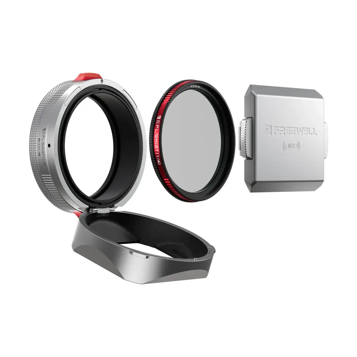 Freewell Fuji X100VI Real Lens Hood- Silver