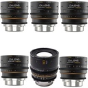 Dulens APO Mini Prime T2.4/T2.6 6-Lens Set (ARRI PL, Black)