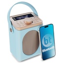 Majority Little Shelford - Mavi Taşınabilir DAB/FM Radyo Bluetooth Hoparlör