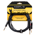 Kozmos KCL-317-3M Stereo TRS 6,35 - 2 x Mono TRS 6,35MM 3mt Kablo