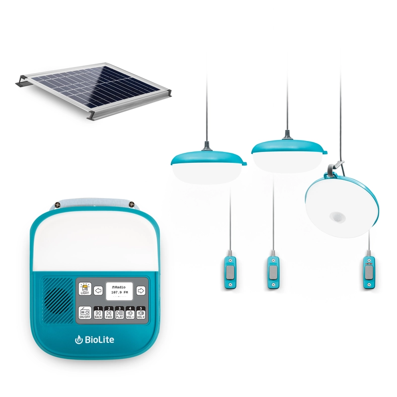 BioLite SolarHome 625+ Güneş Enerjili Aydınlatma & Şarj Sistemi