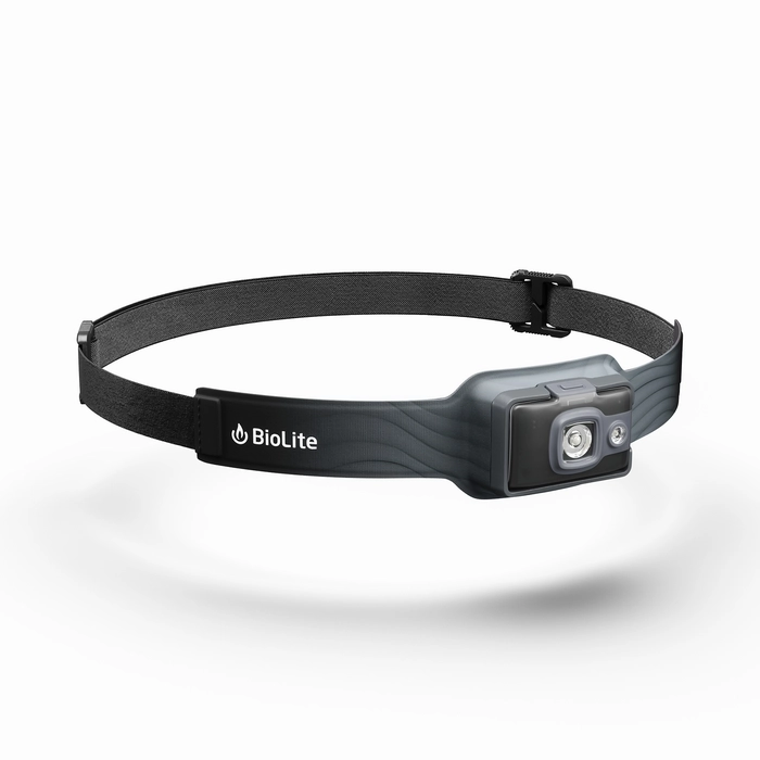 BioLite HeadLamp 325 Ultra Hafif USB Şarjlı Kafa Lambası - Midnight Grey