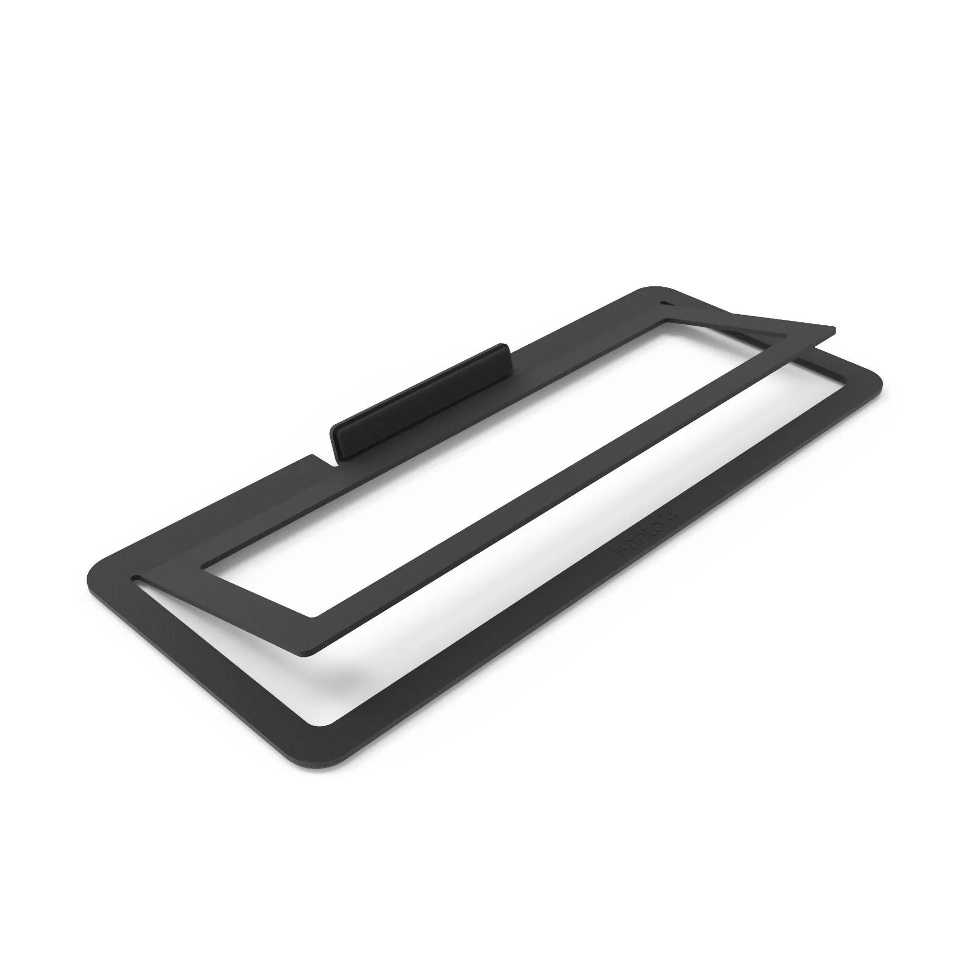 KANTO S10 Düşük Profilli Açılı Soundbar ve Merkez Kanal Hoparlör Standı, Ev Sineması İçin