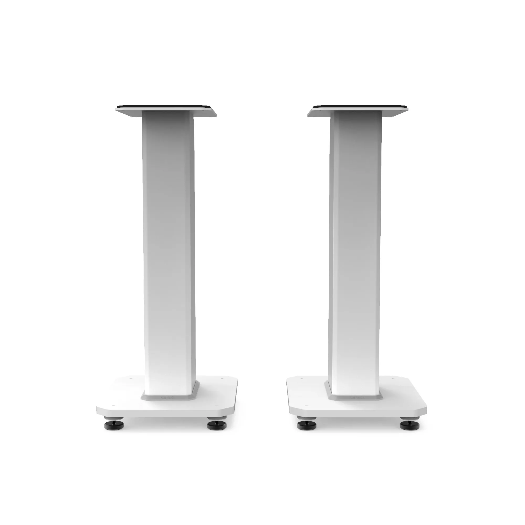 KANTO SX22W 22" Dolum Yapılabilir Hoparlör Standları, İzolasyon Ayaklı - Beyaz (Çift)