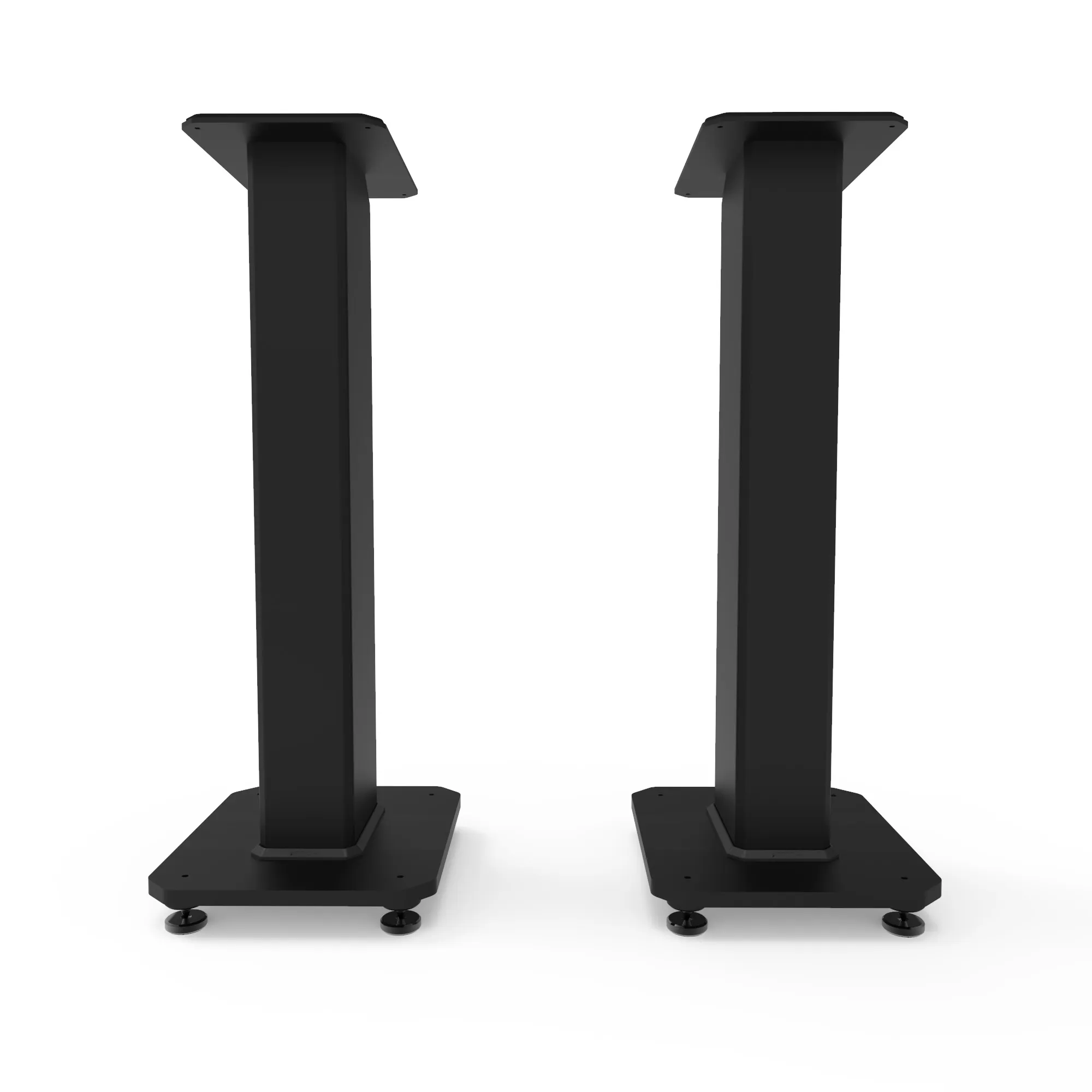 KANTO SX26 | 26" Dolum Yapılabilir Hoparlör Standları, İzolasyon Ayaklı - Siyah (Çift)