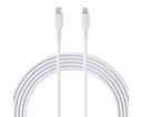Aukey Naylon Örgülü 3A 480Mbps Type-C Lightning Kablosu 1M