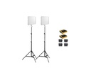 Godox P260C Pro Bi-Color LED Panel Video Işığı 2'li Kit