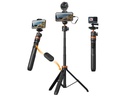 K&F Concept 2-IN-1 Selfie Çubuğu Tripod