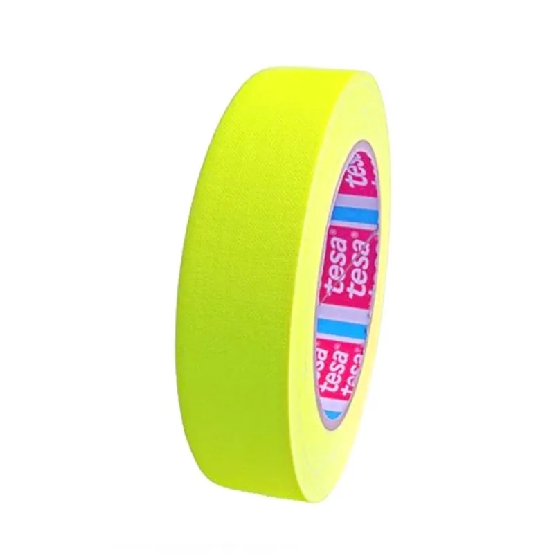 Tesa 19mmx25mt Fosforlu Neon Kamera Bandı (Sarı)