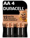 Duracell Basic Kalem Pil 4'lü AA