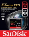 SanDisk Extreme Pro Compact Flash SDCFXPS-128G-X46 UDMA 7 128 GB Hafıza Kart