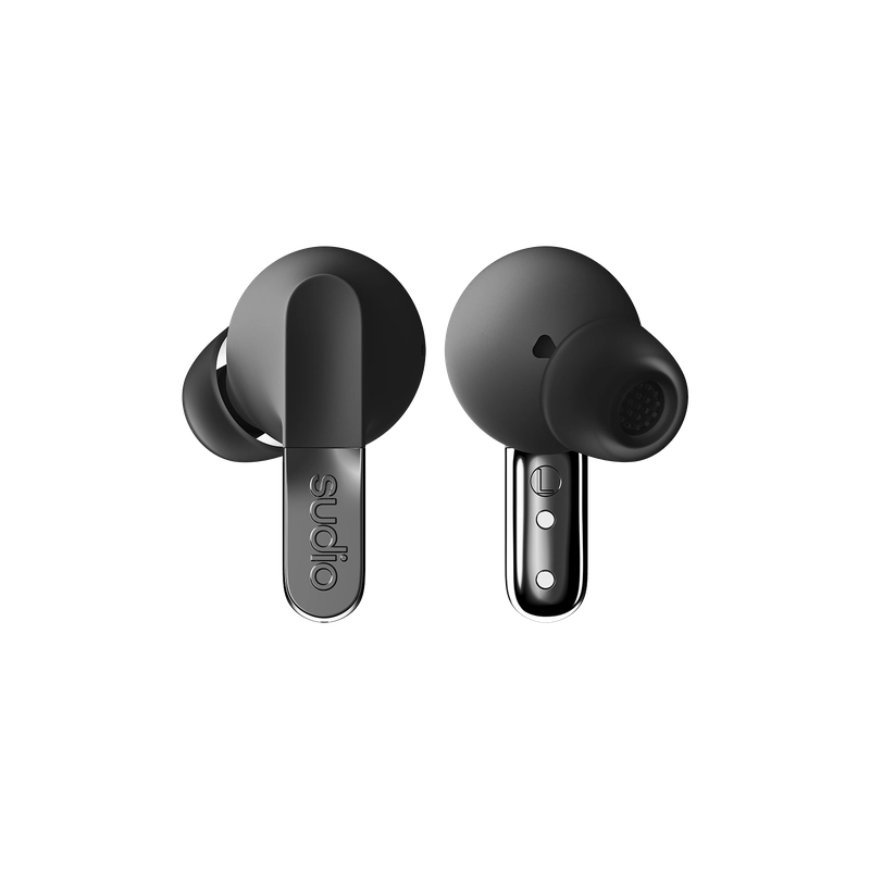 Sudio N3 Pro ANC True Wireless Kulak İçi Kulaklık | Titanium Black