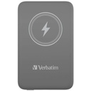 Verbatim 10000 Mah Manyetik Kablosuz (Magsafe) 15W Powerbank 20W PD Gri Renk Kablo Dahil-(32249)