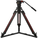 Teris TSN6CF-Q PLUS Tripod and Fluid Head System HARDCASE (Karbon Fiber)/ 7 Kg